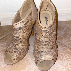 Beige glamour heels ✨🤩